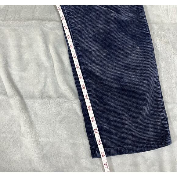 Anthropologie Pilcro 29 Corduroy Blue Jeans Straight Super Soft Modal 31” Waist - Picture 9 of 16